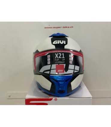 Casco Givi X.21 Challenger Spirit bianco blu