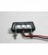 LED LICENSE PLATE LIGHT CLEAR LENS 69mm black