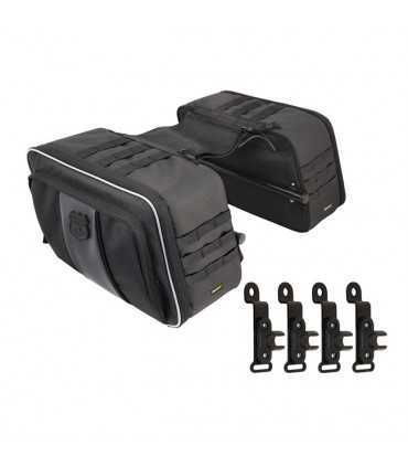 NELSON-RIGG ROUTE 1 ROAD TRIP SADDLEBAG SET. 9.5 LITER