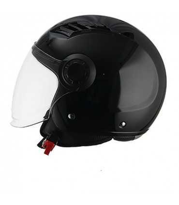 Casco jet BHR 804 Top nero