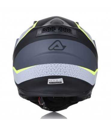 Casco Moto Acerbis Reactive Graffix grgio