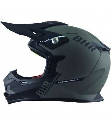 Casque cross BHR 812 Off Road gris matt