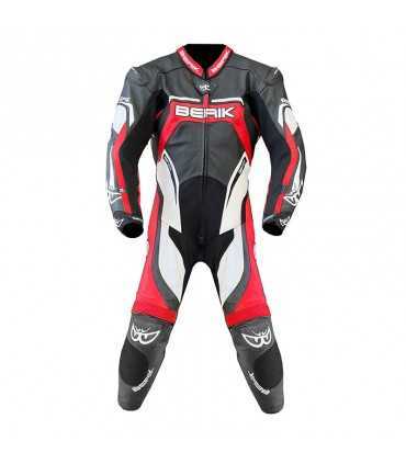 Leather Suit Berik Super Tense 2.0 black red