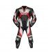 Combinaison moto Berik Super Tense 2.0 noir rouge silver