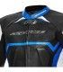 Spyke Jerez Evo leather jacket black blue