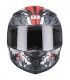 Casco integrale Cgm 307S Panther rosso