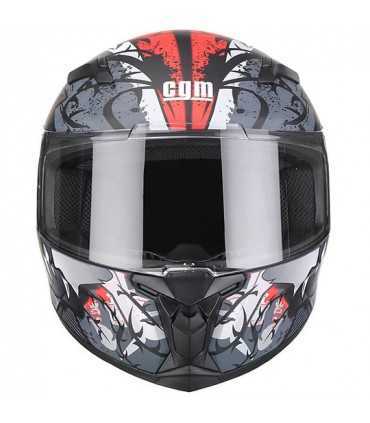 Casco integrale Cgm 307S Panther rosso