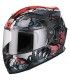 Casco integrale Cgm 307S Panther rosso