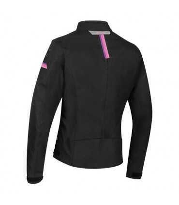 Bering Riva giacca moto donna nero rosa