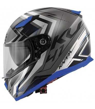 Casque Kappa KV-41 Dallas Simple bleu matt