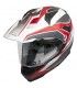 Casque Moto CGM 606G Forward rouge matt