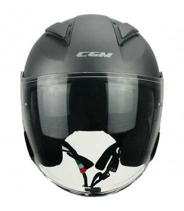 Casco jet Cgm Daytona antracite opaco