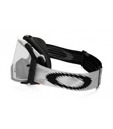 Oakley Airbrake Goggle Matte White Speed Clear Lens