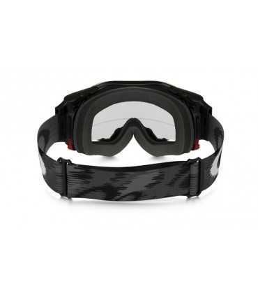 Oakley Airbrake MX Race-Ready Roll-Off Goggle Jet Black Speed Clear Lens