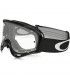 Oakley O Frame MX Goggle Jet Black Clear Lens