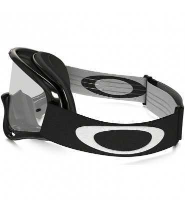 Oakley O Frame MX Goggle Jet Black Clear Lens