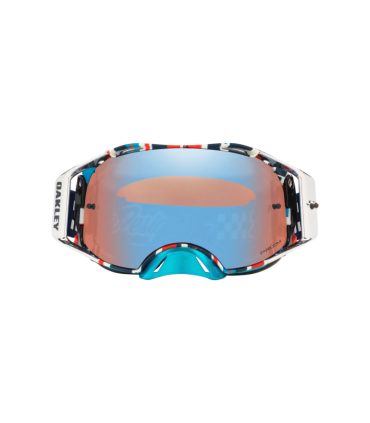 Oakley Airbrake® MX Goggle - Troy Lee Designs Quattro Rwb/Prizm Mx Sapphire Iridium