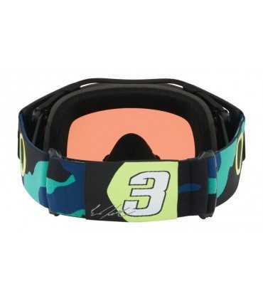 Oakley Airbrake MX Goggle Eli Tomac Signature Series Camo Army Blues Prizm MX Jade Iridium Lens