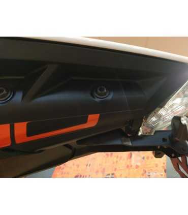 V PARTS porte plaque Ktm Duke 125/200/390 (2017-21)