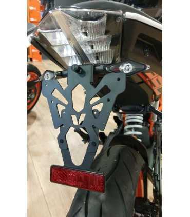 V PARTS porte plaque Ktm Duke 125/200/390 (2017-21)