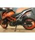 V PARTS porte plaque Ktm Duke 125/200/390 (2017-21)