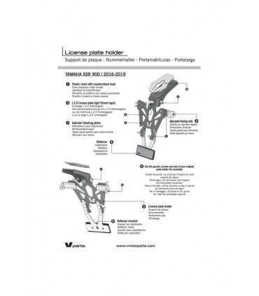 V PARTS portatarga Yamaha XSR 900 (2016-21)