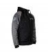 JOHN DOE ZIP HOODIE 2 nero grigio