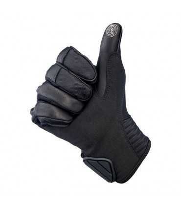 Gants Biltwell Bridgeport cuir noir