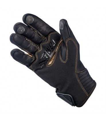 Gants Biltwell Bridgeport cuir noir marron