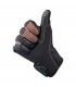 Gants Biltwell Bridgeport cuir noir marron