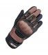 Gants Biltwell Bridgeport cuir noir marron