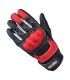 Gants Biltwell Bridgeport cuir noir rouge