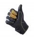 Gants Biltwell Bridgeport cuir noir tan