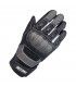 Gants Biltwell Bridgeport cuir noir gris