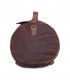 LONGRIDE ROLL BAG WAXED COTTON NARROW. BROWN WAX