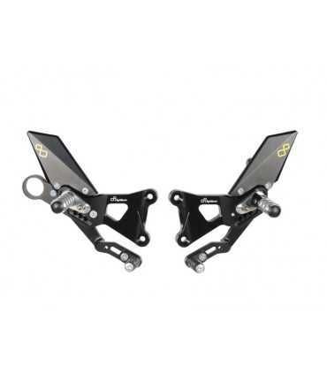 Lightech Pedane Regolabili con Poggiapiedi Snodati Bmw HP4 (2009-14) FTRBM001W