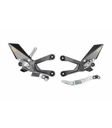 Lightech adjustable rearsets Fixed Foot Yamaha R1M (2016-20) FTRYA016