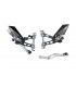 Lightech adjustable rearsets Fixed Foot Bmw S1000 RR (2019-20) FTRBM007