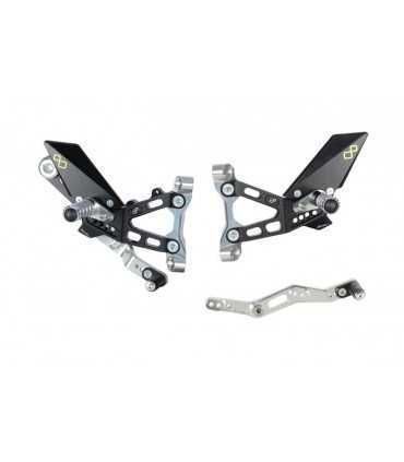 Lightech adjustable rearsets Fixed Foot Bmw S1000 RR (2019-20) FTRBM007