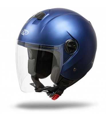 Casco Jet One Gamma blu opaco