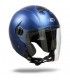 Casco Jet One Gamma blu opaco