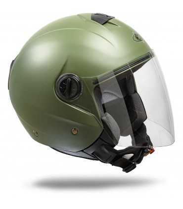 Casque Jet One Gamma vert matt