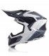 Casco motocross Acerbis X-Track Vtr bianco nero