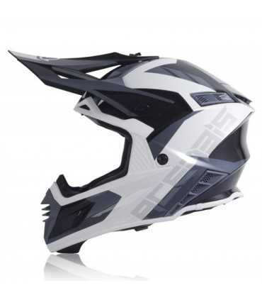 Casque motocross Acerbis X-Track Vtr noir blanc