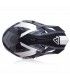 Casco motocross Acerbis X-Track Vtr bianco nero