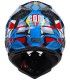 Kid helmet cross CGM 209G Winner blue