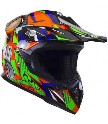 Kid helmet cross CGM 209G Winner orange