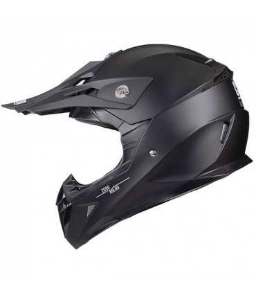 Casco bambino cross CGM 209A Rocky nero opaco