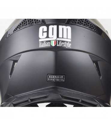 Kid helmet cross CGM 209A Rocky black matt