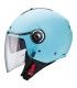 Casque Jet Caberg Riviera V4 light bleu